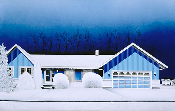 Winter Blues, ©2008 David Thauberger